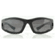 Bobster Resolve Interchangeable Sunglasses - Black Frame w Anti-fog Smoked and Clear Lens ERES101