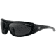 Bobster Rider Sunglasses, Matte Black Frame, Smoked Lens, BRID001