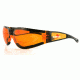 Bobster Shield II Sunglasses, Black Frame, Amber Lens, ESH202 