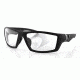 Bobster Whiskey Ballistics Sunglasses, Matte Black Frame, Clear EWHI002C