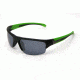 Body Glove Vapor 20 Sunglasses, Matte Black Frame, Smoke Polarized with Silver Mirror Flash Lens, Polarized, 10228623.QTM