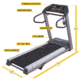 Body Solid T10 Treadmill, Silver T10HRC