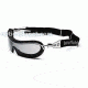 Body Specs Baruffaldi Mask Goggles/Sunglasses with Stainless Steel Metal frame, Grey and Cobalt Blue Lens
