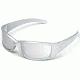 Body Specs Sunglasses V-8 Crystal Silver Nylon Frame Silver Lens V-8 CRYSTAL SILVER12