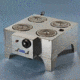Boekel Electric Water Baths with Rings, Boekel Scientific 1493 4-Place Unit