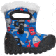 Bogs B-Moc Monsters Winter Boot - Kid's-Light Blue-4 Toddler