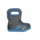 Bogs Baby Bogs Dino Waterproof Boots - Kids, Dark Gray Multi, 4, 72165I-74-M-4