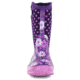 Bogs Classic Flower Dots Boot,Plum,Size 1 71436-500-1