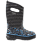 Bogs Classic Flower Stripes Boot,Black Multi,Size 5 71560-009-5