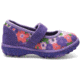 Bogs Hopscotch Mary Jane Spring Flowers Boot,Violet Multi,Size 4 71931I-546-4