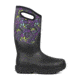 Bogs Neo Classic Tall Nw Garden - Womens, Black Multi, Medium, 8, 72401-009-M- 8