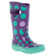 Bogs Rain Dots Boot,Grape Multi,Size 8 71452-544-8