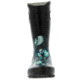 Bogs Rain Forest Boot,Black Multi,Size 1 71739-009-1