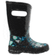 Bogs Rain Forest Boot,Black Multi,Size 1 71739-009-1