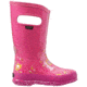 Bogs Rain Forest Boot,Pink Multi,Size 1 71739-690-1