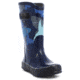Bogs Rain Sharks Boot,Navy Multi,Size 1 71928-492-1