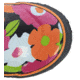 Bogs Rain Spring Flowers Boot,Black Multi,Size 12 71927-009-12