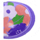 Bogs Rain Spring Flowers Boot,Violet Multi,Size 11 71927-546-11