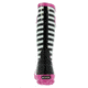 Bogs Rain Stripes Boot,Black Multi,Size 8 71547-009-8