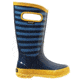 Bogs Rain Stripes Boot,Navy Multi,Size 11 71547-492-11