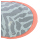 Bogs Rain Zebra Boot,Light Gray Multi,Size 4 71740-066-4