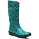 Bogs Rainboot Bees Shoes - Womens, Dark Turquoise, 10, 72977-442-10