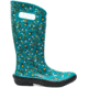 Bogs Rainboot Bees Shoes - Womens, Dark Turquoise, 10, 72977-442-10