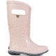 Bogs Rainboot Glitter Shoes - Girls, Rose Gold, 4, 72399-689-4