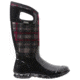 Bogs Womens North Hampton Plaid Boot,Black Multi,Size 6 71779-009-6