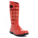 Bogs Womens North Hampton Plaid Boot,Red Multi,Size 6 71779-640-6