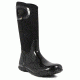 Bogs Womens North Hampton Solid Boot,Black,Size 11 71781-001-11