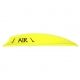 Bohning Air Vanes, Neon Yellow 2 in. 100 pk., 101027NY2