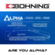 Bohning Alpha Ar 1250 Vane 2.8 Hot Pink 36pk