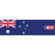 Bohning Arrow Wraps, 7in, 13 Pack, Austrailian Flag, 501041AUSF