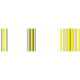 Bohning Arrow Wraps, 7in, 13 Pack, Crested Yellow, 501041CYE
