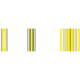 Bohning Arrow Wraps, 7in, 13 Pack, Crested Yellow, 501041CYE