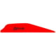Bohning Atlas Vanes, 100 Pack, Neon Red, 101072NR28