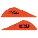 Bohning Blazer Vanes 2" Solid Neon Red 36pk