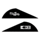 Bohning Blazer Vanes Solid 2'' Black 100pk
