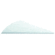 Bohning Blazer X2 Vanes, White 100 pk. 10762wh185