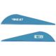 Bohning Heat Vanes, Satin Blue, Pack of 36, 101036SB