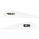 Bohning Heat Vanes, White, Pack of 36, 101036WH