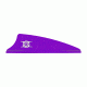 Bohning Shield Cut X Vanes, Purple 1.75 in. 100 pk. 10772PU175