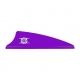 Bohning Shield Cut X Vanes, Purple 1.75 in. 100 pk., 10772PU175