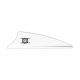 Bohning Shield Cut X Vanes, White 1.75 in. 100 pk., 10772WH175