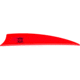 Bohning X Vanes Shield Cut 3 in, Red, 36 pk, 1006709