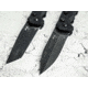 Boker 01BO796 Intention II 3.35 Folding Dagger Plain D2 Steel Blade Black G10