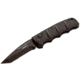 Boker 01Kals98 Kalashnikov Pocket 2.52 Tanto Plain D2 Steel Blade Black Aluminum Handle