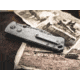 Boker 111103Dam Tiger-Damast Pocket 3.35 Damascus Blade Micarta Handle
