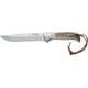 Boker 614Ce Fox Vintage Ltd Stag Fixed Blade Knife, 3.7in, N690, G10, Black, 614CE